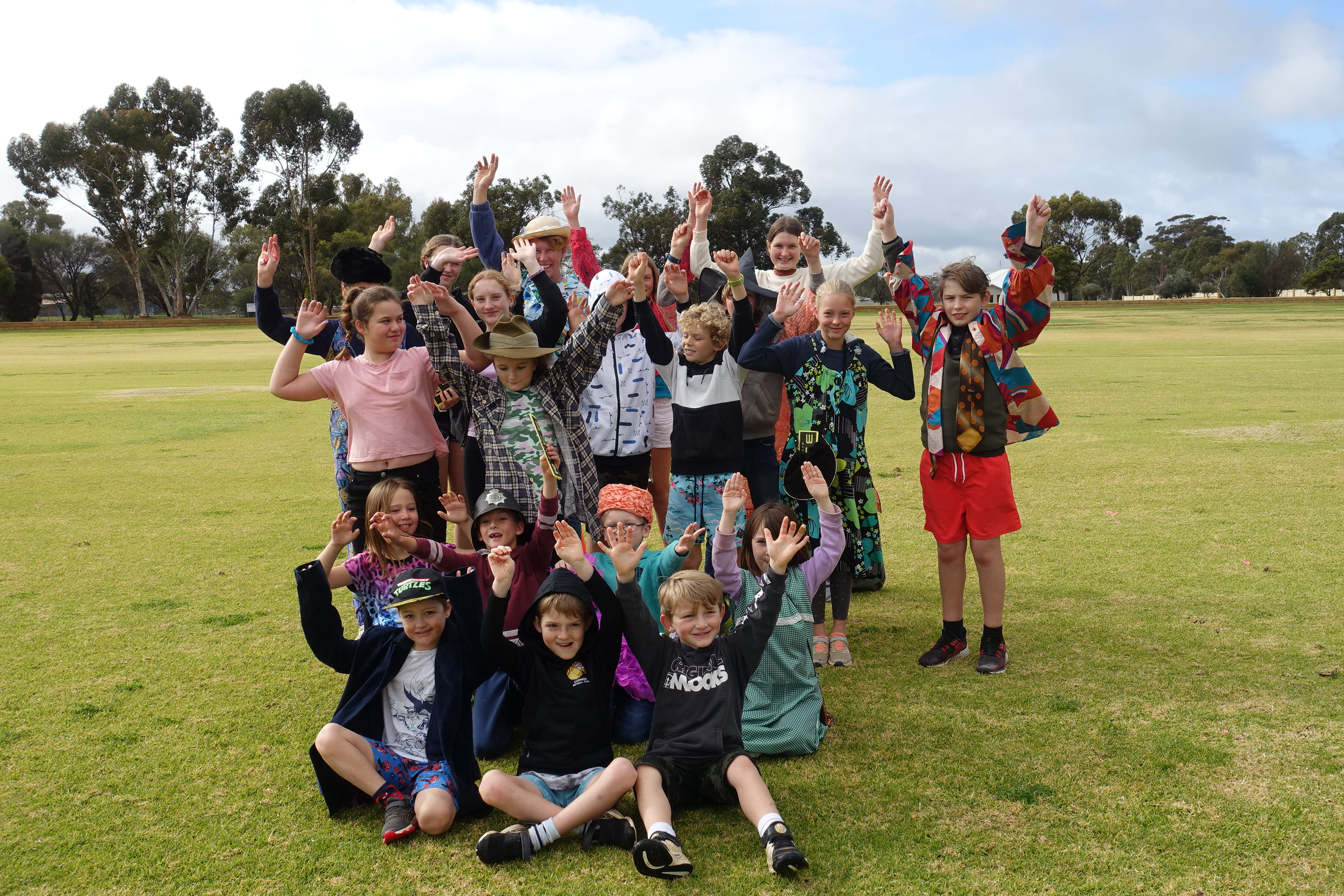 Members of the local Corrigin Community