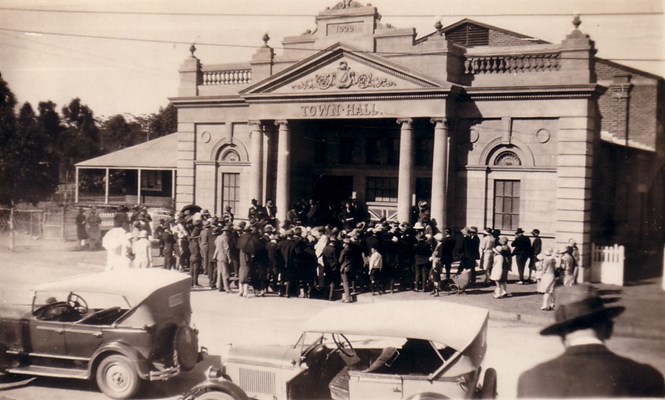 Corrigin History - Corrigin Town Hall 1926