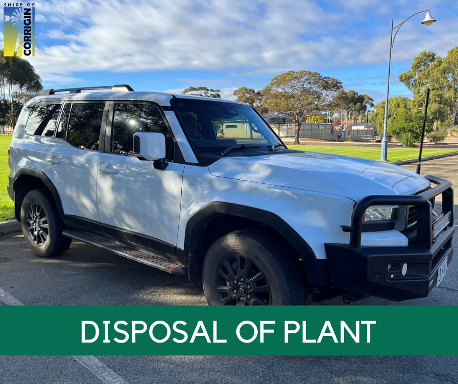 Notice of Proposed Disposal of Property