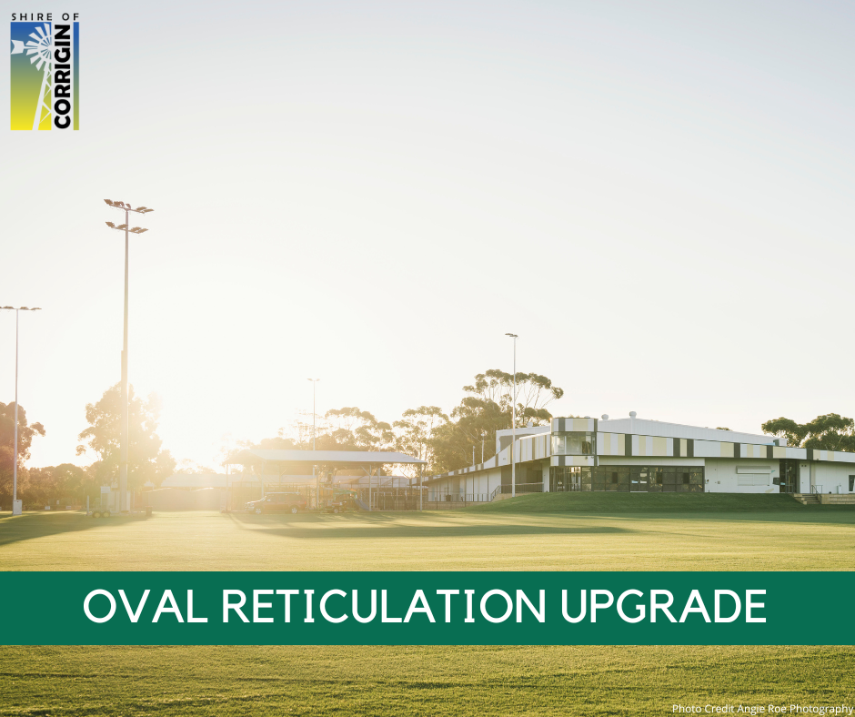 Oval Reticulation Upgrade