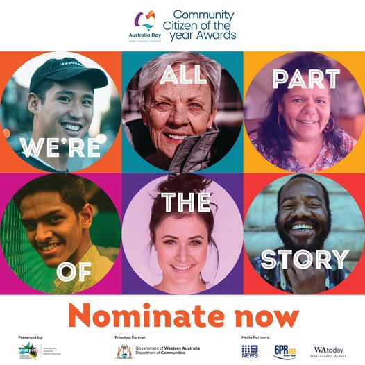 Nominate now! Community Citizen of the Year Awards